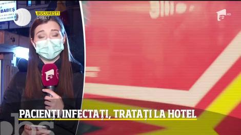 Zeci de bolnavi de Covid-19 vor fi de mâine trataţi în camere de hotel