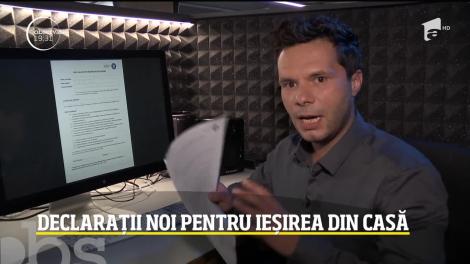 Cum arată noua declarație pe proprie răspundere