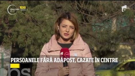 Oamenii străzii, adunați și izolați la Iași