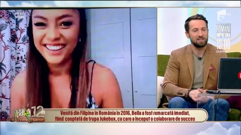 Bella Santiago, în direct, din autoizolare! Cum își petrece timpul acasă! Dani Oțil a admonestat-o: „Te rog eu mult, ești prea dezbrăcată” – VIDEO