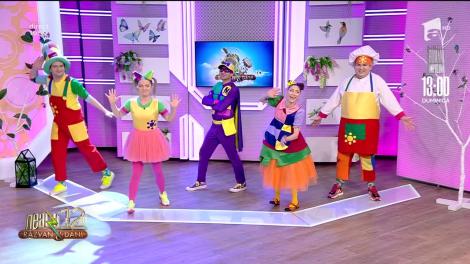 Gașca Zurli cântă piesa Eu sunt Zurli, la Neatza cu Răzvan și Dani