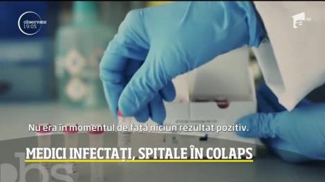 Haos în spitalul din Suceava! Medicii folosesc costume de zugravi