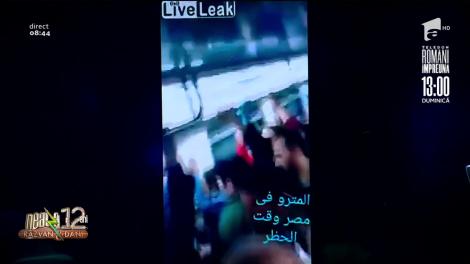 Smiley News. Aglomerație la metroul din Cairo, Egipt, chiar dacă țara este în carantină