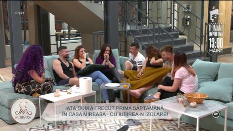 Distracție pe cinste și discuții tensionate. Ce s-a întâmplat în prima săptămână pe care concurenții au petrecut-o în casa Mireasa