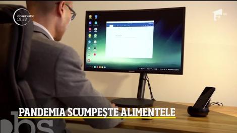 Pandemia scumpeşte alimentele! Comenzile online au crescut cu 60%