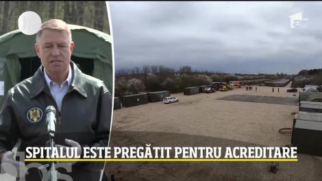 Primul spital de campanie ROL 2 din România, instalat la Otopeni