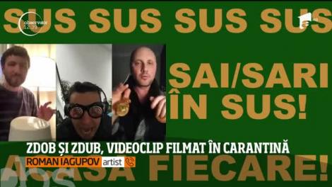 Zdob şi Zdub, videoclip filmat în carantină