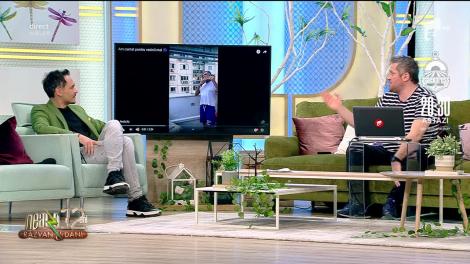 Smiley News: Damian Drăghici, concert din balconul apartamentului