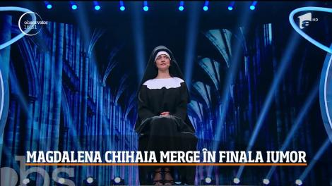 Măicuța Magdalena Chihaia merge în finala iUmor