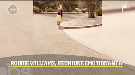 Robbie Williams, reuniune emoționantă cu familia, după trei săptămâni în carantină