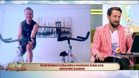 Ești la izolare și te-ai săturat de abdomene? Încearcă cycling online alături de Deniz Osman