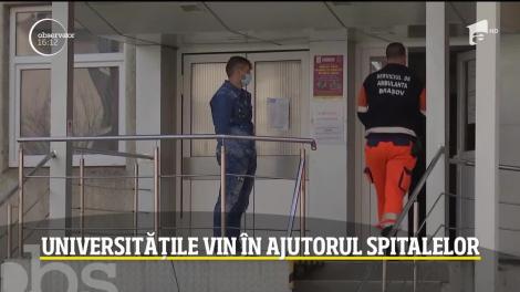 Studenții și profesorii vin în ajutorul spitalelor! Universitatea Transilvania a donat Spitalului Judeţean Braşov un aparat care poate depista probele pozitive de coronavirus