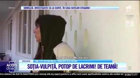 Vulpița și soțul ei au tras o sperietură soră cu moartea! Soții Stegaru au găsit un bilet misterios: Viorele, cum dorm eu în seara asta?