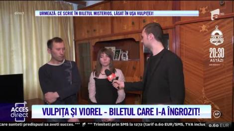 Veronica și Viorel Stegaru au tras o sperietură zdravănă. Vulpița, în lacrimi: ”Mi-e foarte frică!”