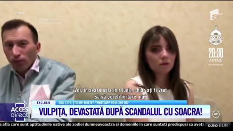Vulpița, devastată după scandalul cu soacra: Viorele, eu vreau fata, nu vreau alţi copii!