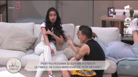 Edy Catană și Roxana Gheorghiu, gata să renunțe la competiție! Andreia Matei nu crede în sentimentele lor!
