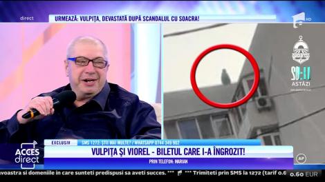 Vulpița îi face ochi dulci lui Marian de față cu Viorel: Ce ai vrea să facem noi amandoi?