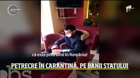 Petrecere în carantină, pe banii statului
