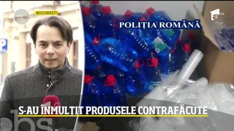 Producători români, fără scrupule. Au scos la vânzare produse contrafăcute, în plină pandemie de coronavirus