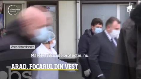 Arad, la un pas să devină cel mai mare focar de infecţie din vestul ţării. Oraşul este ocupat de mii de români întorşi din străinătate