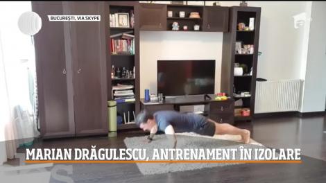 Marian Drăgulescu, antrenament în izolare