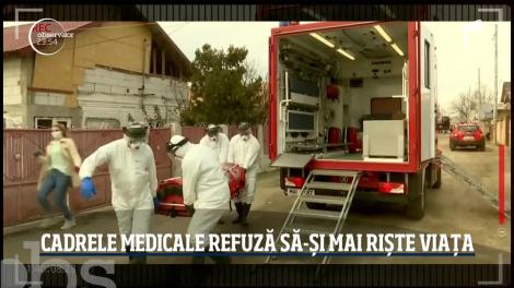 Coronavirus în România. Medicii refuză să-și mai riște viața
