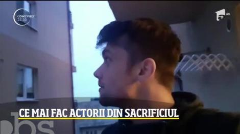 Unii fac motoare, alții s-au apucat de graffiti! Ce fac actorii din serialul Sacrificiul, în timpul izolării