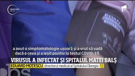 Virusul a infectat și spitalul Matei Balș