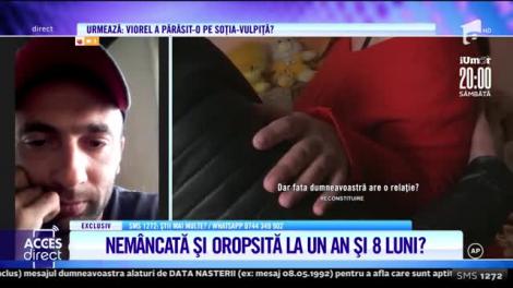 Mărturisirile dureroase ale unui tată care nu și-a mai văzut fiica de un an și opt luni: ”Nu mă lasă să o văd. Pur și simplu nu vrea să mă apropii de ea!”