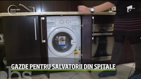 Gazde pentru salvatorii din spitale