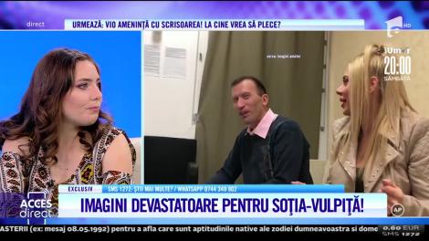 Veronica și Viorel, scandal monstru după încheierea emisiunii Acces Direct. Vulpița a răbufnit: ”Ți-ai luat lumea în cap. O să vezi tu!”