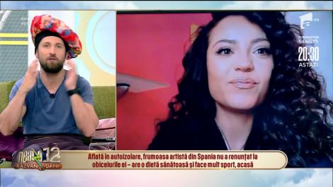 Barbara Isasi este cu gândul la familia ei, prinsă în infernul din Spania: „Situația nu e deloc bună. E foarte, foarte dificil”