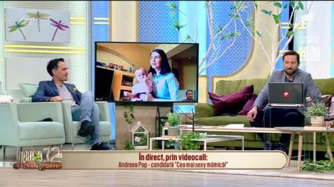 Neatza cu Răzvan și Dani caută "Cea mai sexy mămică": Andreea Pop, candidata de astăzi!