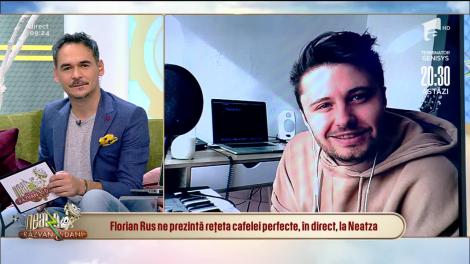 Florian Rus, izolat acasă: Statul acasă m-a făcut mai matinal
