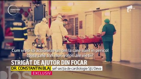 Nu s-a rugat la Dumnezeu, ci la români! O asistentă din Deva s-a filmat în spital, cu lacrimi în ochi: „Atât vă cer. Nu v-am cerșit”