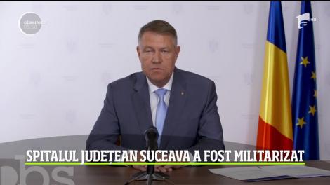 Spitalul Județean Suceava a fost militarizat