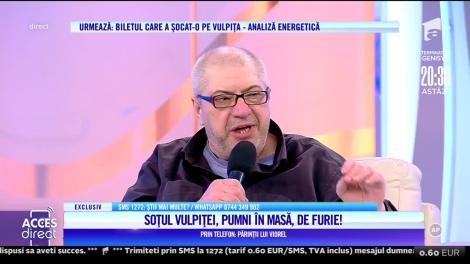 Soțul Vulpiței a dat cu pumnii în masă și a explodat de furie! Bărbatul nu s-a mai controlat! „Nu-i mai satură Dumnezeu”