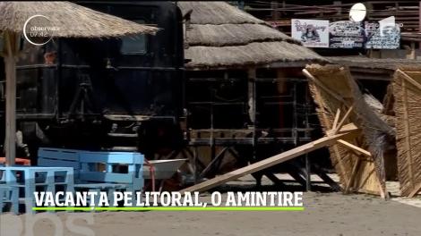 Vacanța pe litoral, o amintire frumoasă. Localurile, hotelurile şi pensiunile sunt închise