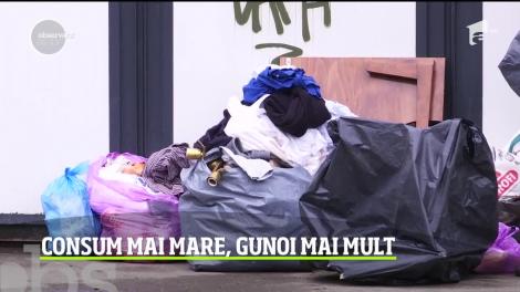 Consum mai mare,  gunoi mai mult în Galați