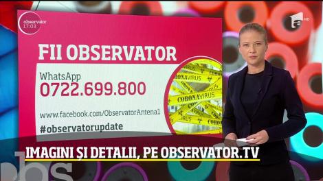 Observator Update, 4 aprilie, ora 17:00: O femeie declarată moartă este în viață