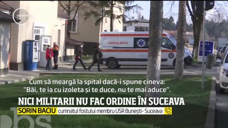 Nici militarii nu fac ordine în spitalul din Suceava. Testarea cadrelor medicale s-a făcut la grămadă