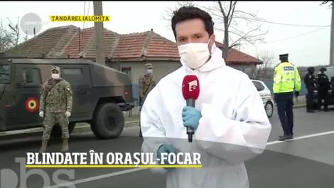 Ce s-a întâmplat în Țăndărei, al doilea oraș în carantină din România, după anunțarea ordonanței militare. Un bărbat, prins în timp ce voia să fugă- Video