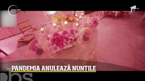 Pandemia de coronavirus anulează nunțile