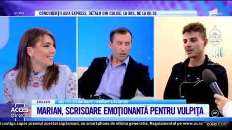 Marian Neculiţă, scrisoare emoționantă pentru Vulpița