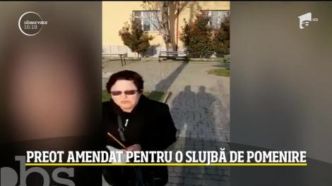 Un preot din Râmnicu Vâlcea a primit o amendă de 20.000 de lei