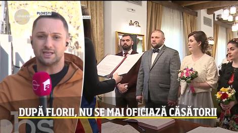 După Florii, nu se mai oficiază căsătorii