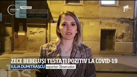 Zece bebeluşi născuţi la Maternitatea Odobescu au fost testaţi pozitiv cu Covid-19