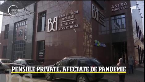Pensiile private, afectate de pandemia de coronavirus