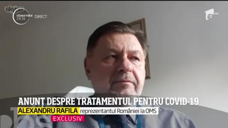 Tratamentul pentru COVID-19 există, OFICIAL! Alexandru Rafila, reprezentant al României la OMS, a dezvăluit când îl vom avea! „Va vindeca pacienții cu coronavirus” – VIDEO