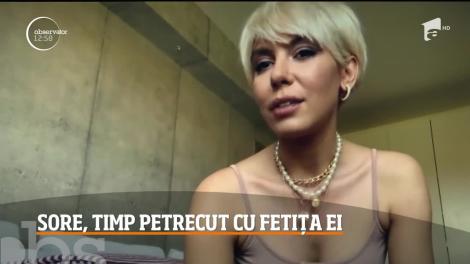 Sore, viața în izolare. Artista își petrece tot timpul alătri de fetiţa ei